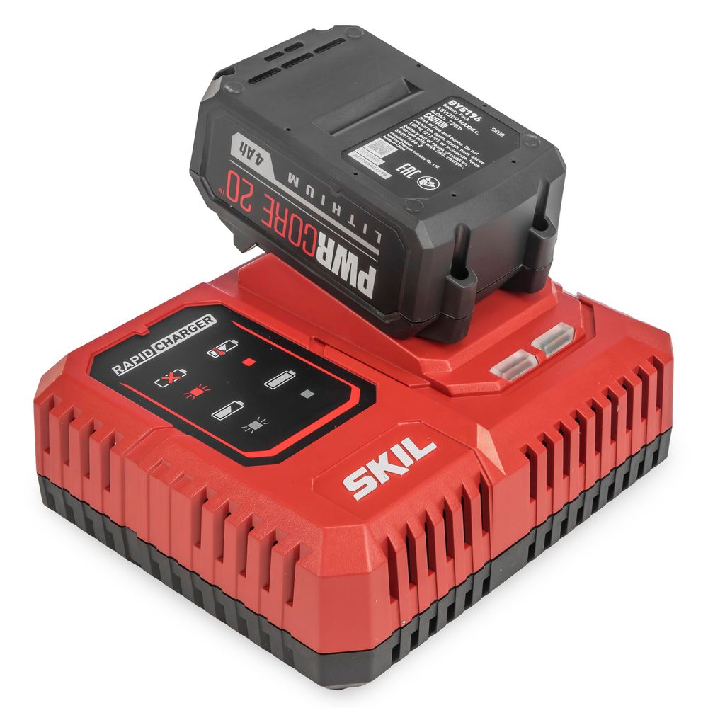 Набор: Зарядное устройство SKIL QC5360 (150W) и Аккумуляторная батарея SKIL BY5196 (4Ач) (фото 3)