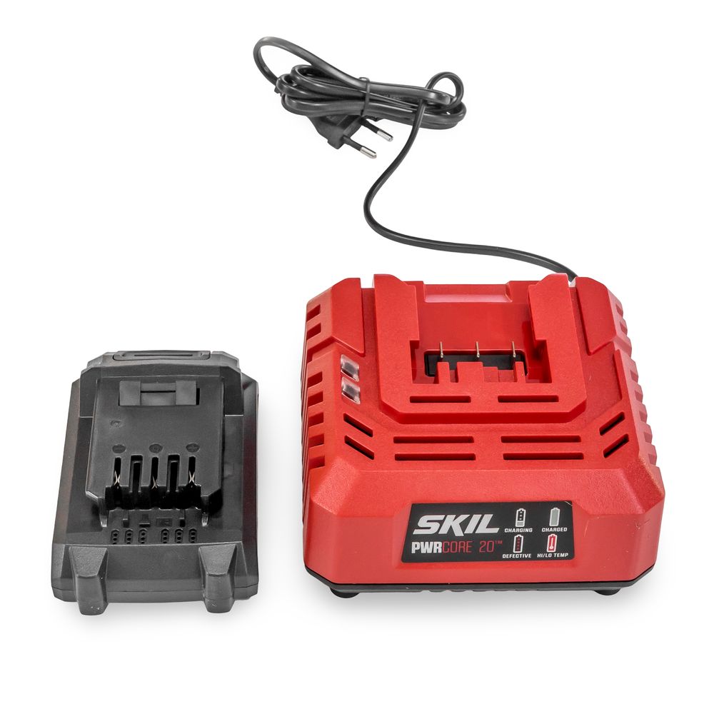 Набор: Зарядное устройство SKIL SC0060 (60W) и Аккумуляторная батарея SKIL BY5197 (2Ач) (фото 2)