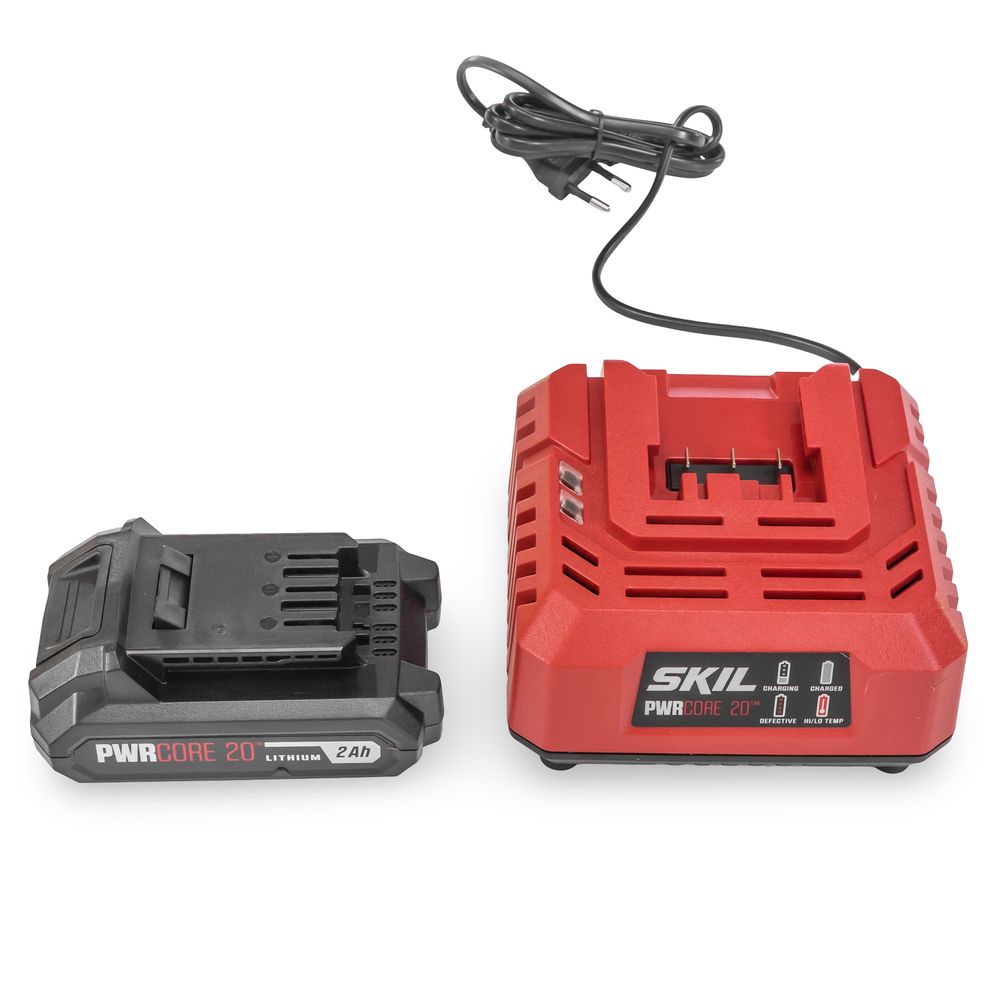 Набор: Зарядное устройство SKIL SC0060 (60W) и Аккумуляторная батарея SKIL BY5197 (2Ач) (фото 3)