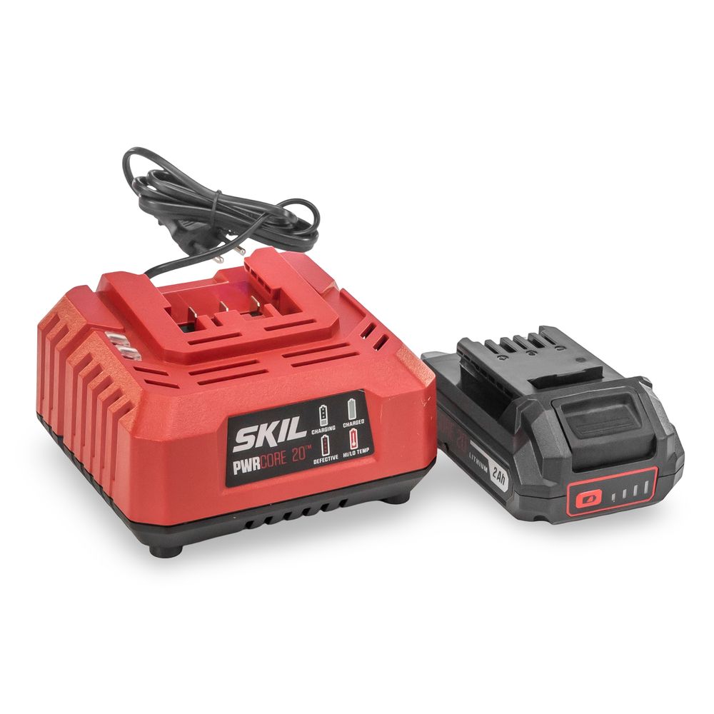 Набор: Зарядное устройство SKIL SC0060 (60W) и Аккумуляторная батарея SKIL BY5197 (2Ач) (фото 4)