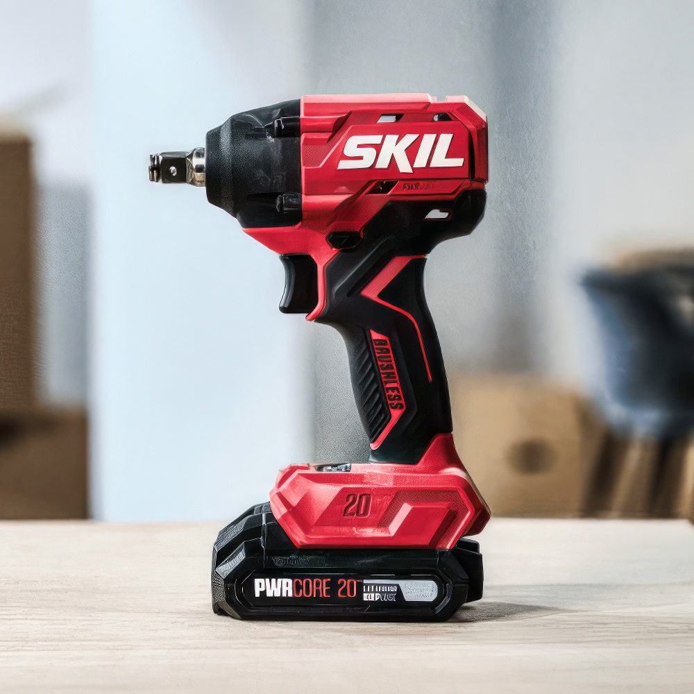 Набор: Акк. гайковерт SKIL IW6720 (330Нм)+АКБ(4Ач)+ЗУ(60W)+ сумка (фото 1)