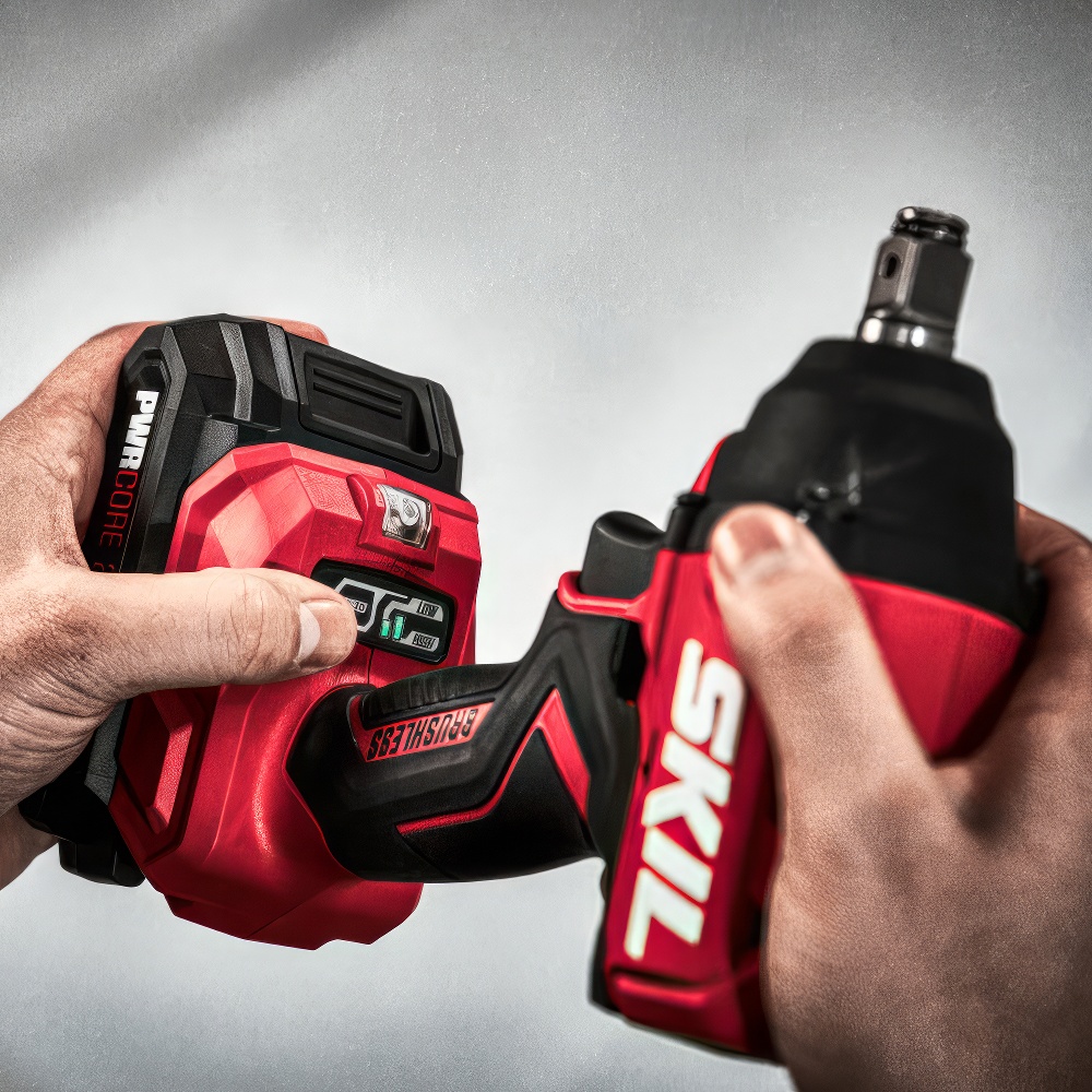 Набор: Акк. гайковерт SKIL IW6720 (330Нм)+АКБ(4Ач)+ЗУ(60W)+ сумка (фото 5)