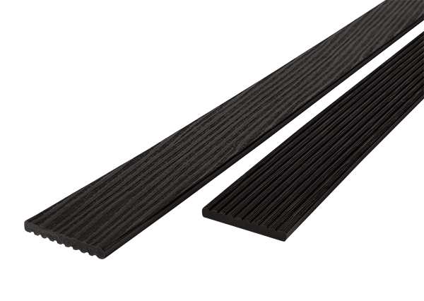 Штакетник/ Декоративная планка T-DECKS PREMIUM 3D ((графит) 3х71х9 мм (фото 1)
