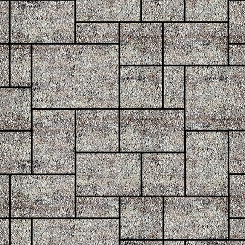Тротуарная плитка Steinrus Инсбрук Альпен, 60 мм, ColorMix Берилл, бассировка (фото 2)
