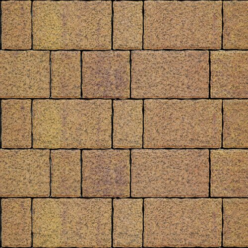 Тротуарная плитка Steinrus Старый город, 60 мм, ColorMix Тахель, native (фото 2)